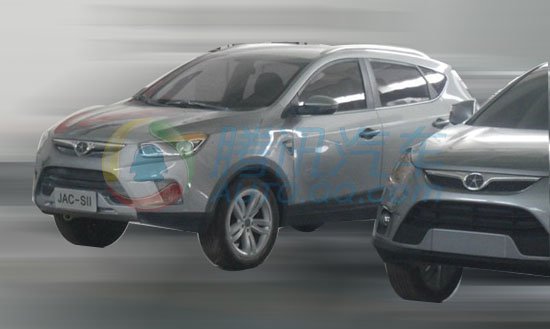                江淮BSUV實(shí)車模型曝光
